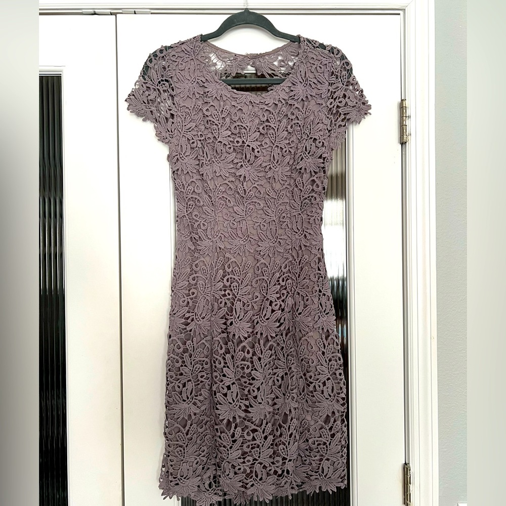 Lulu’s Open Back Lace Dress
